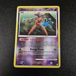 Pokemon Deoxys Normal Forme Legends Awakened Card 1/146 Reverse Holo - Image 1