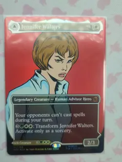 MTG Marvel Super Heroes JENNIFER WALTERS Borderless Foil Mythic #388 - Image 1