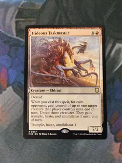 Hideous Taskmaster | 7% Off 2+ | MH3 | NM | MTG - Image 1