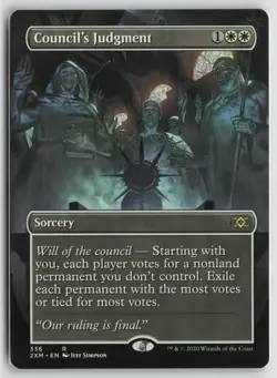 Council's Judgment (Borderless) LP Double Masters Magic: The Gathering - Image 1