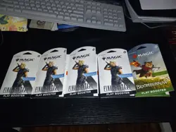 Magic The Gathering Final Fantasy 1 NEW PACK 3 OPENED And 1 Open BLOOMBURROW! - Image 1