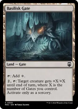 4x FOUR TOTAL x 4 Basilisk Gate - Commander: Modern Horizons 3 (M3C) - Image 1