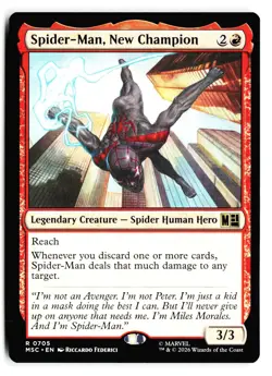Spider-Man, New Champion 705 Commander: Marvel Super Heroes Magic: The Gathering - Image 1