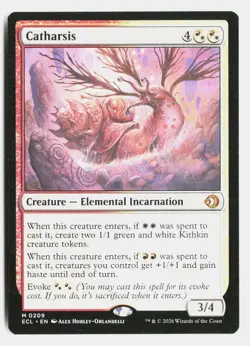 Catharsis 209 Mythic Lorwyn Eclipsed Magic: The Gathering - Image 1