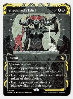 Sheoldred's Edict 32 Secrets of Strixhaven Magic: The Gathering Foil - Image 1