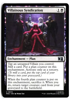 Villainous Syndication 672 Commander: Marvel Super Heroes Magic: The Gathering - Image 1