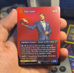 MTG Marvel Tony Stark The Invincible Iron Man 0363 EN FOIL - Image 1