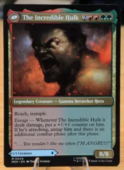 MTG Bruce Banner The Incredible Hulk - Marvel Super Heroes 0049 - Image 1