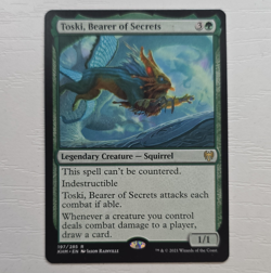 Wizards of the Coast Toski, Bearer of Secrets Kaldheim Rare Regular 197 English - Image 1