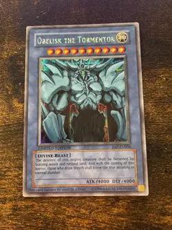 Obelisk The Tormentor - JMP-EN004 - Limited Edition - Secret Rare - LP - Image 1