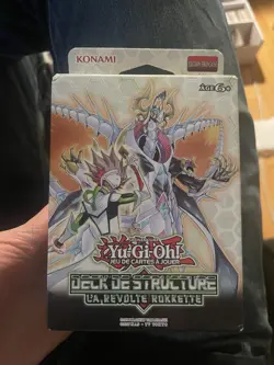 Factory Sealed YuGiOh Rokket Revolt Structure Deck 1st Edition French S G1N - Image 1