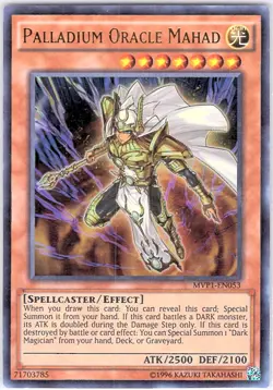 Yugioh Palladium Oracle Mahad MVP1-EN053 Ultra Rare 1st Edition NM - Image 1