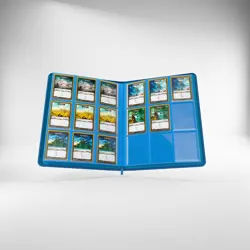 Blue Premium 18-Pocket Zippered Card Binder GameGenic Holds 360 Cards - Image 4