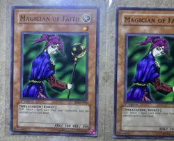 (2) Yu-Gi-Oh! Magician of Faith SD6-EN005 1st Edition Common LP - Image 2