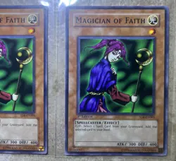 (2) Yu-Gi-Oh! Magician of Faith SD6-EN005 1st Edition Common LP - Image 3