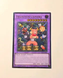 Yugioh Frightfur Chimera CROS-EN043 Ultimate Rare 1st Edition NM - Image 1