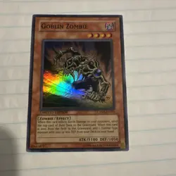 Goblin Zombie CRMS-ENSE2 Super Rare Yugioh Crimson Crisis Limited Edition NM - Image 1