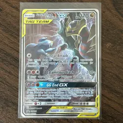 Garchomp & Giratina GX SM193 Tag Team Promo Pokemon Card - Image 1