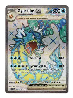 Gyarados ex 225/198 Full Art Secret Rare Scarlet and Violet Pokemon Card - NM - Image 1