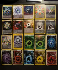 PokemonTCG vintage energy LP/MP Holon Phantoms/Emerald/majestic dawn 20-Card Lot - Image 1