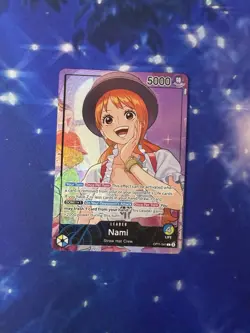 One Piece TCG Nami Leader Whole Cake Island OP11-041 Bandai Card Fest - Image 1