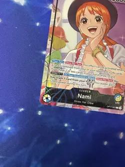 One Piece TCG Nami Leader Whole Cake Island OP11-041 Bandai Card Fest - Image 5