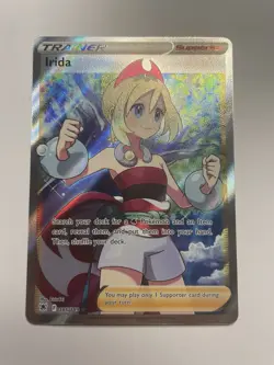 Irida Full Art Holo Card 186/189 Swsh10 Astral Radiance Pokemon TCG Card - Image 1