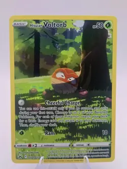 Hisuian Voltorb - GG01/GG70 - Pokemon Crown Zenith Galarian Gallery Holo Card NM - Image 1
