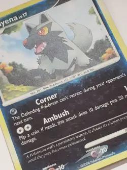 REVERSE HOLO Poochyena 116/146 LP - Legends Awakened Pokemon Card - Kouki Saitou - Image 2