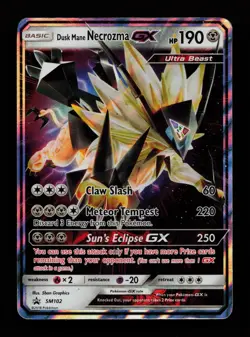 Dusk Mane Necrozma GX - SM102 Holo Holo Promo Sun & Moon Promo Pokemon Cards - Image 1