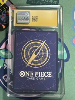 2024 ONE PIECE PROMO CARD BANDAI GAMES FEST 24-25 MONKEY D LUFFY CGC 10 PRISTINE - Image 2