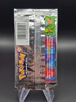 Vintage Pokemon 2004 Panini Action Advanced Sealed Booster Pack Lenticular Cards - Image 2