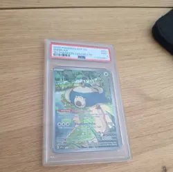 Pokemon Center Snorlax SVP051 Stamped Black Star Promo Card 151 TCG PSA9 - Image 1