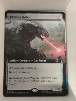 Panther Robot (Extended Art) - R MSC Commander: Marvel Super Heroes 448 NM - Image 1