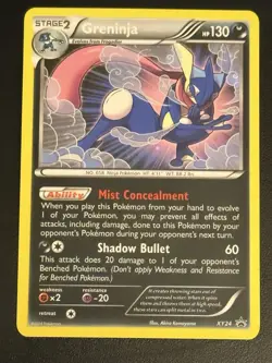 Greninja - XY24 - Pokemon XY Promo Holo Rare Card - Image 1