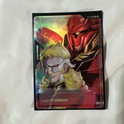 Resource Full Frontal & Sinanju RP-006 Promo English Gundam Card Game BFC - Image 1