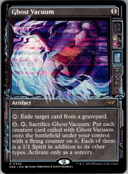 Ghost Vacuum (Showcase) NM 326 Duskmourn: House of Horror MTG - Image 1