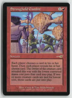 Stronghold Gambit Lightly Played 100 Nemesis MTG - Image 1