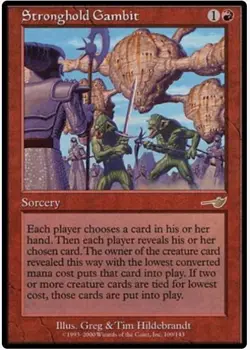 1 x Stronghold Gambit - Nemesis - LP - Magic The Gathering - MTG - Image 1