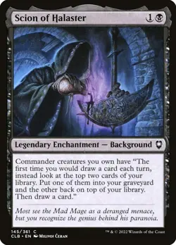 Scion of Halaster - Commander Legends: Battle for Baldur's Gate (CLB) (Foil) - Image 1