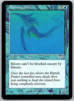 Shifting Sliver 52 Uncommon Legions Magic: The Gathering Lightly Played - Image 1