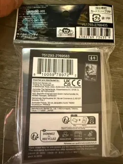Portgas.D.Ace 70 pcs Sleeves ONE PIECE Card Game Official Ver.10 Sealed - Image 2