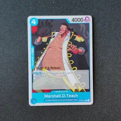 Bandai One Piece Marshall.D.Teach ST03-014 Special Foil 4000 Power English - Image 1