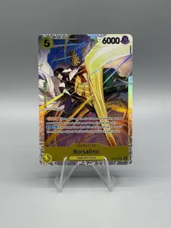 Borsalino EB04-058 SR NM Adventure On Kami’s Island OP15-EB04 One Piece TCG Eng. - Image 1