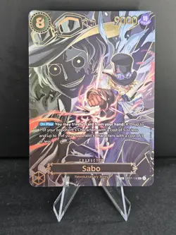 One Piece Sabo OP07-118 SP Alternate Art SEC Carrying On His Will - Image 1