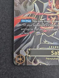 One Piece Sabo OP07-118 SP Alternate Art SEC Carrying On His Will - Image 3