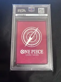 PSA10 Nami OP03-040 Leader Parallel Mighty Enemies One Piece TCG Card - Image 2