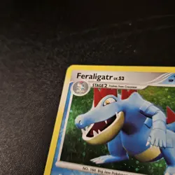 Pokemon Feraligatr Holo Rare Card 8/123 Mysterious Treasures - Image 4