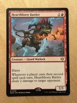MTG Magic the Gathering Heartborn Battler Bloomburrow NM - Image 1