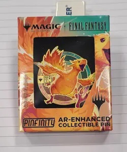 MTG Pinfinity Final Fantasy Exclusive Ar Enhanced Pin Chocobo Racing Promo - Image 1